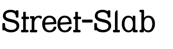 Street Slab Regular.ttf