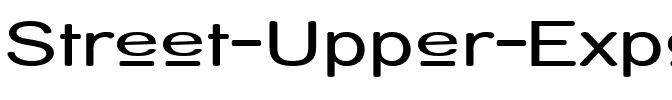Street Upper – Expanded Regular.ttf