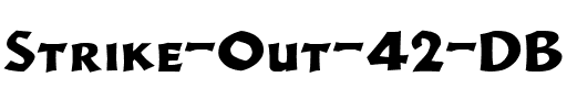 Strike Out 42 DB Normal.ttf