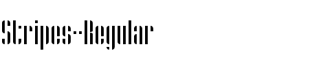 Stripes Regular.ttf
