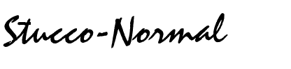 Stucco Normal.ttf