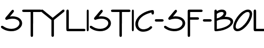 Stylistic SF Bold.ttf