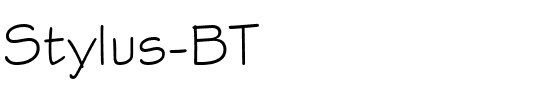 Stylus BT Roman.ttf
