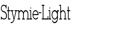 Stymie-Light Regular.ttf