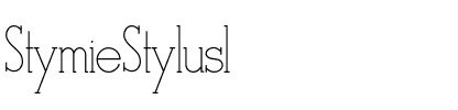 StymieStylus1 Light.otf