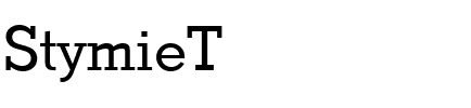 StymieT Regular.ttf