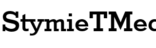 StymieTMed Regular.ttf