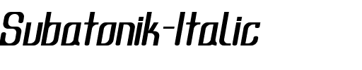 Subatonik Italic.ttf