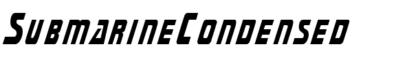 SubmarineCondensed Regular.ttf