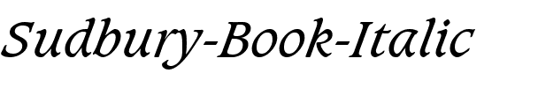 Sudbury Book Italic.ttf