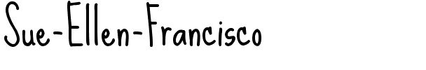 Sue Ellen Francisco Normal.ttf