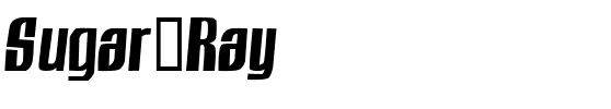 Sugar Ray Regular.ttf