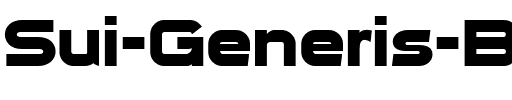 Sui Generis Bold.ttf