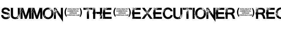 Summon the Executioner Regular.ttf