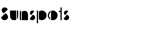 Sunspots Regular.ttf
