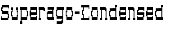 Superago Condensed Condensed.ttf