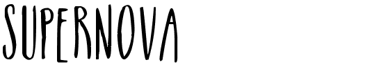 Supernova Regular.ttf