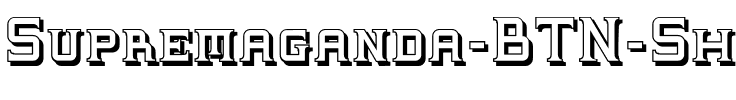 Supremaganda BTN Shadow Regular.ttf