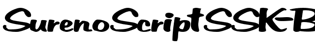 SurenoScriptSSK Bold.ttf