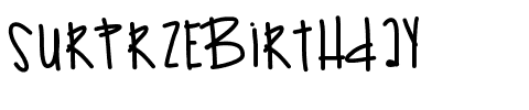 SurprzeBirthday Medium.ttf