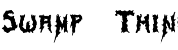 Swamp Thing Regular.ttf