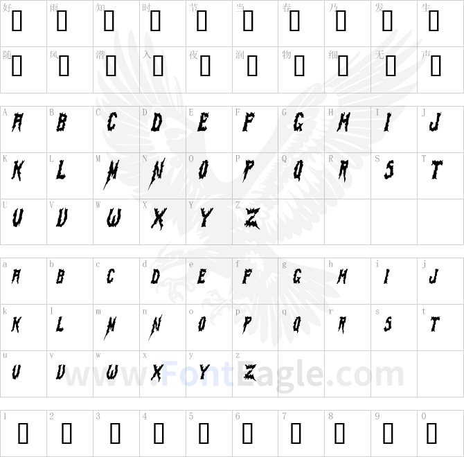 SwampTerrorCondensed-Italic