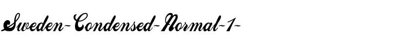 Sweden-Condensed Normal.ttf