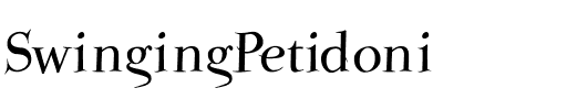 SwingingPetidoni Regular.ttf