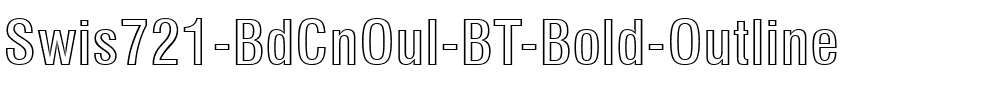 Swis721 BdCnOul BT Bold Outline.ttf