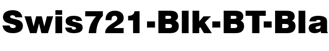 Swis721 Blk BT Black.ttf