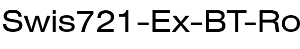 Swis721 Ex BT Roman.ttf