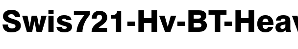 Swis721 Hv BT Heavy.ttf