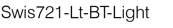 Swis721 Lt BT Light.ttf