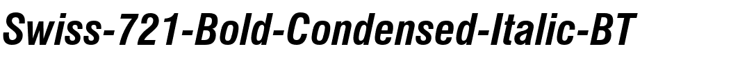 Swis721 Cn BT Bold Italic.ttf