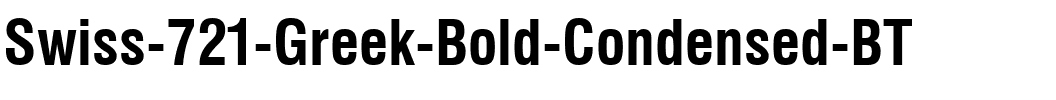 Swis721Greek Cn BT Bold.ttf
