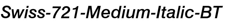 Swis721 Md BT Medium Italic.ttf