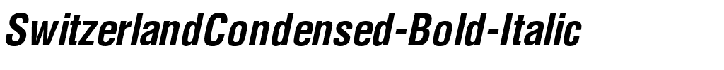 SwitzerlandCondensed Bold Italic.ttf