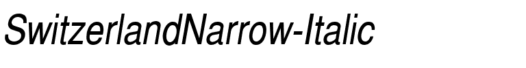 SwitzerlandNarrow Italic.ttf