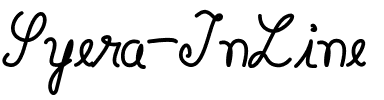 Syera InLine Regular.ttf