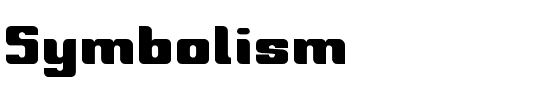 Symbolism Normal.ttf