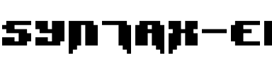 Syntax Error Regular.ttf