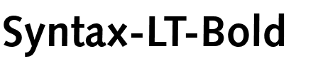 Syntax LT Bold.ttf