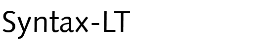 Syntax LT Regular.ttf