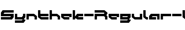Synthek Regular LDR Regular.ttf