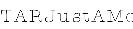 TARJustAMonday Medium.ttf