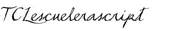 TCLescuelerascript Regular.ttf