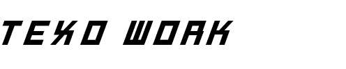 TEX WORK Regular.ttf