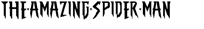 THE AMAZING SPIDER-MAN Regular.ttf