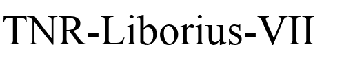TNR Liborius  Regular.ttf