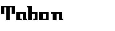Tabon Tabon.ttf